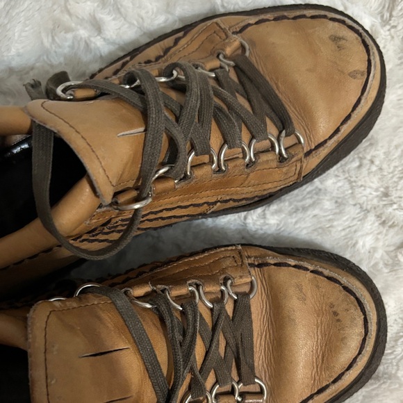 Mephisto Rainbow lace-up shoes in brown leather - Picture 7 of 13